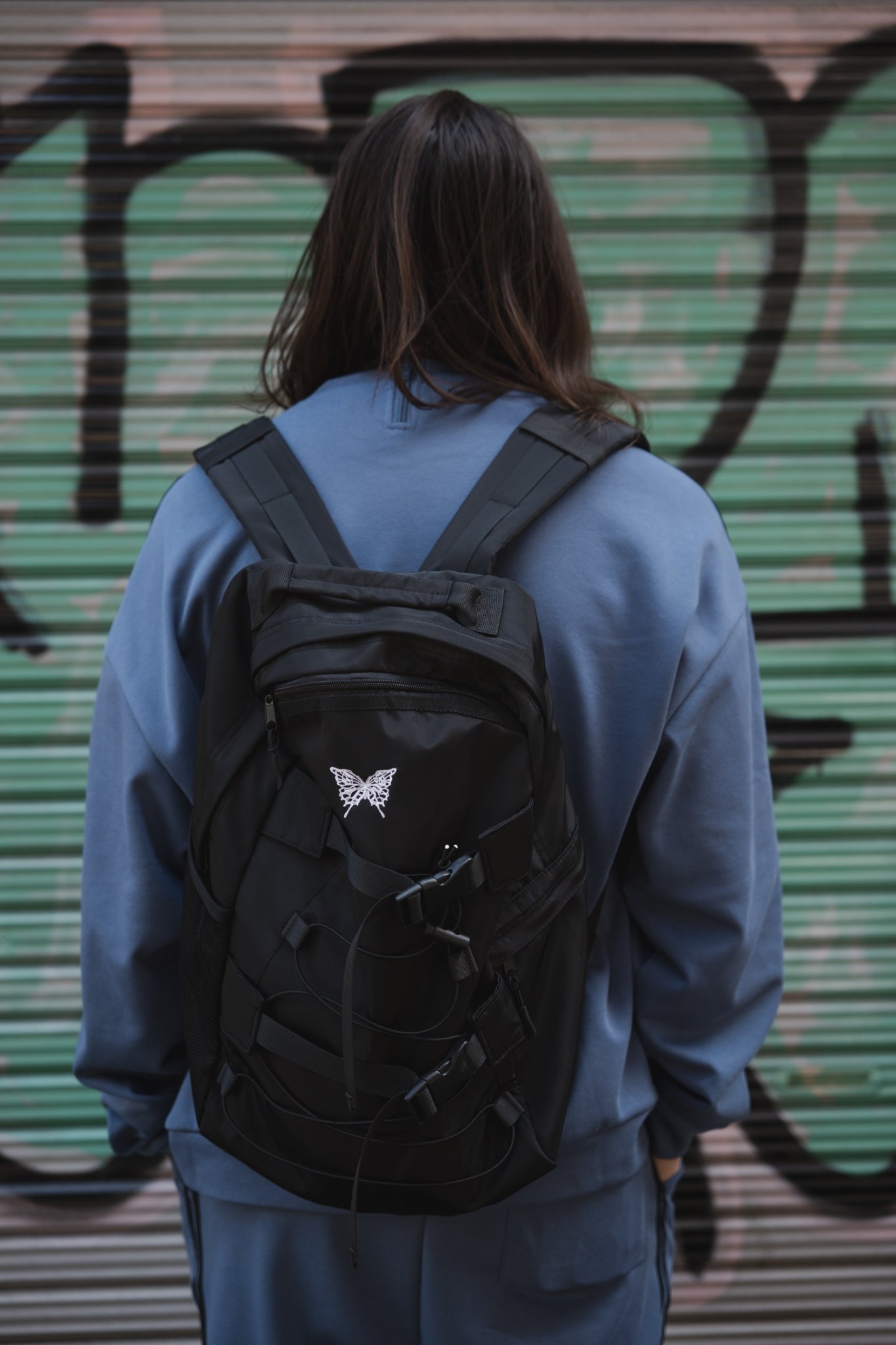 Gibous butterfly rucksack