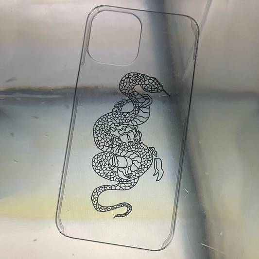 gibous logo snake scopion iphone case