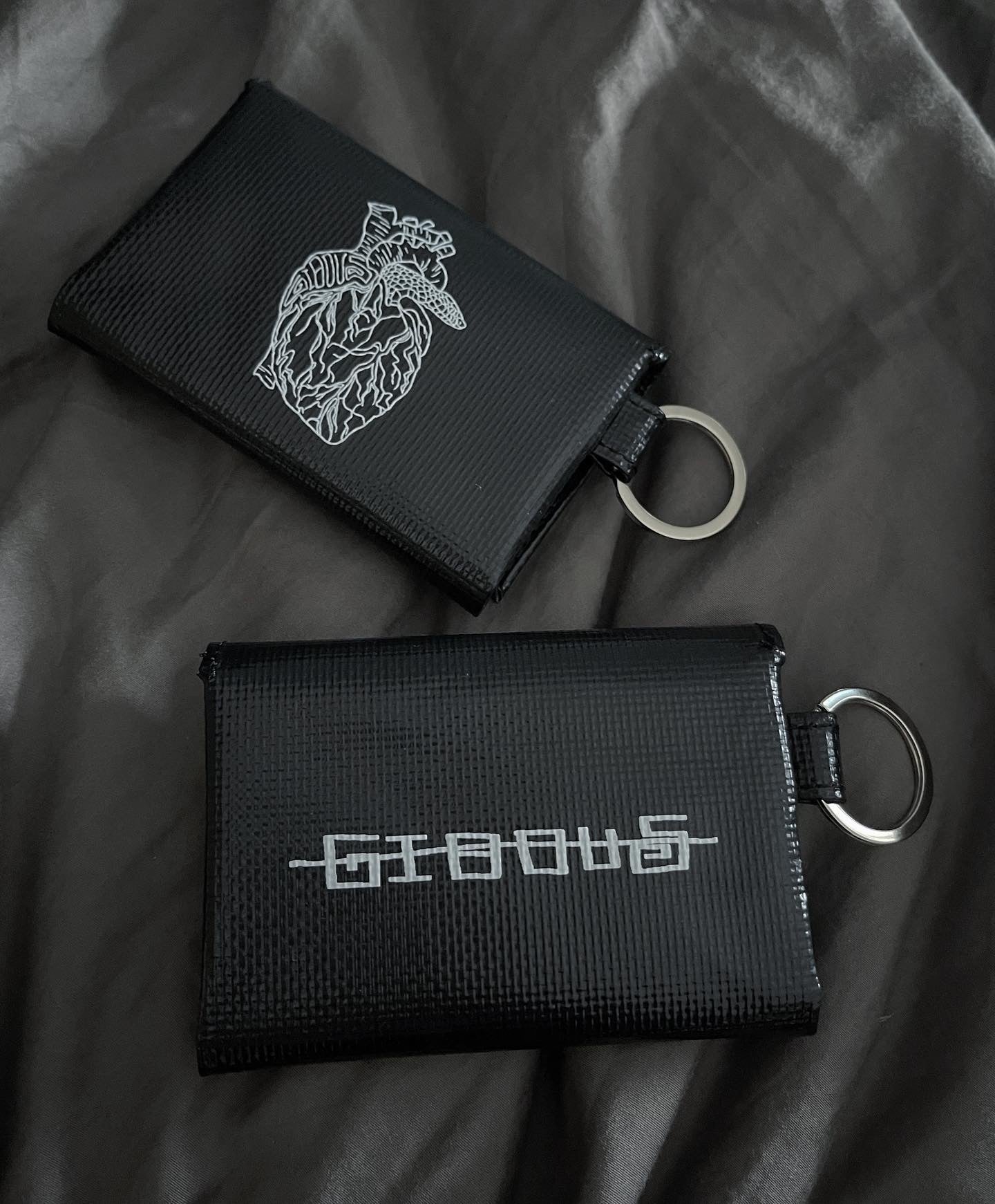 gibous snake heart Mini Key wallet