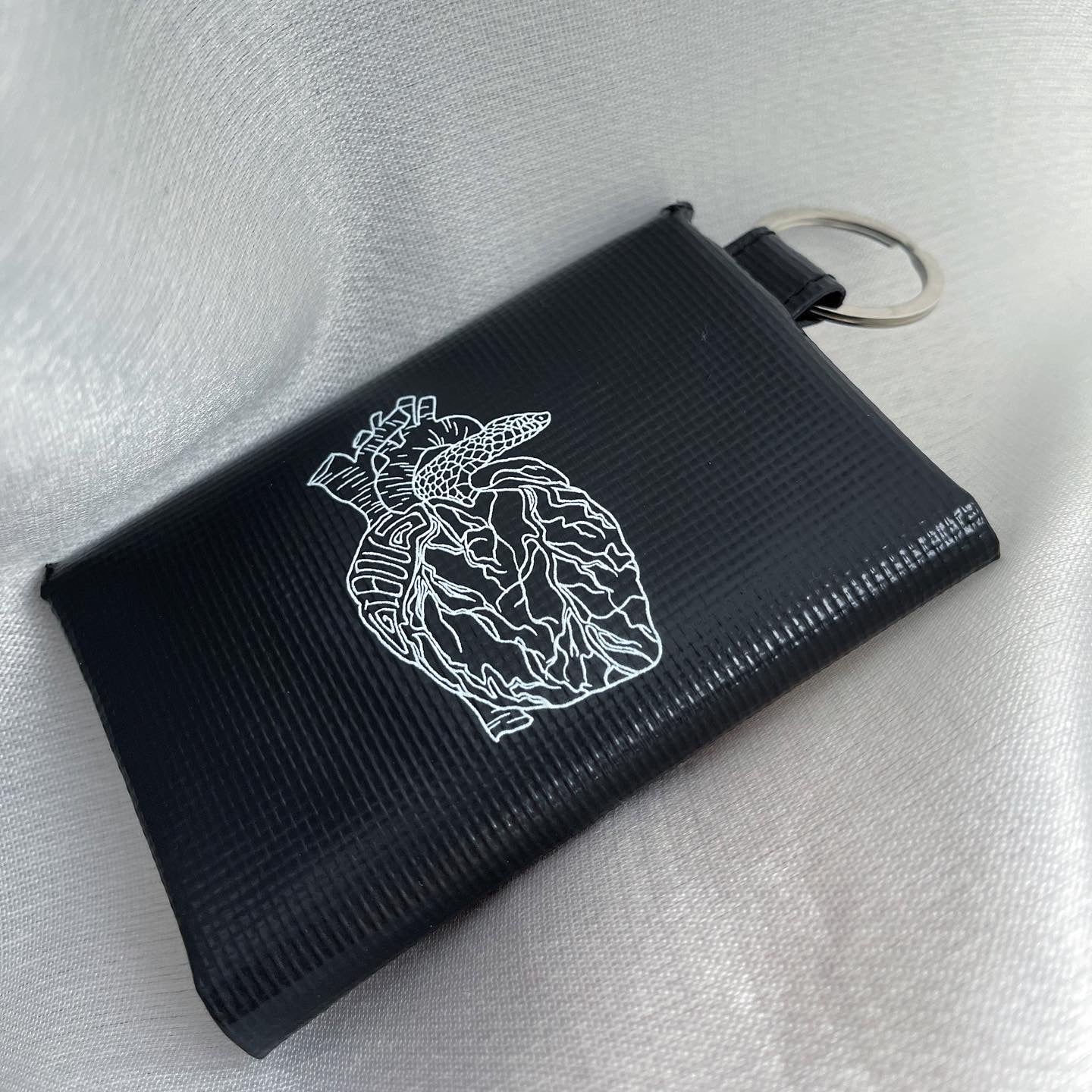 gibous snake heart Mini Key wallet