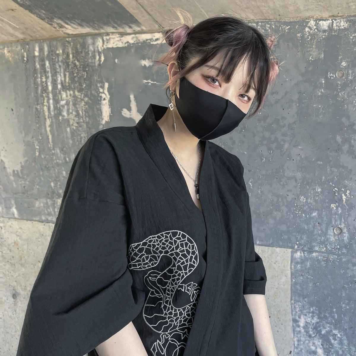 再販】gibous snake scorpion jinbei
