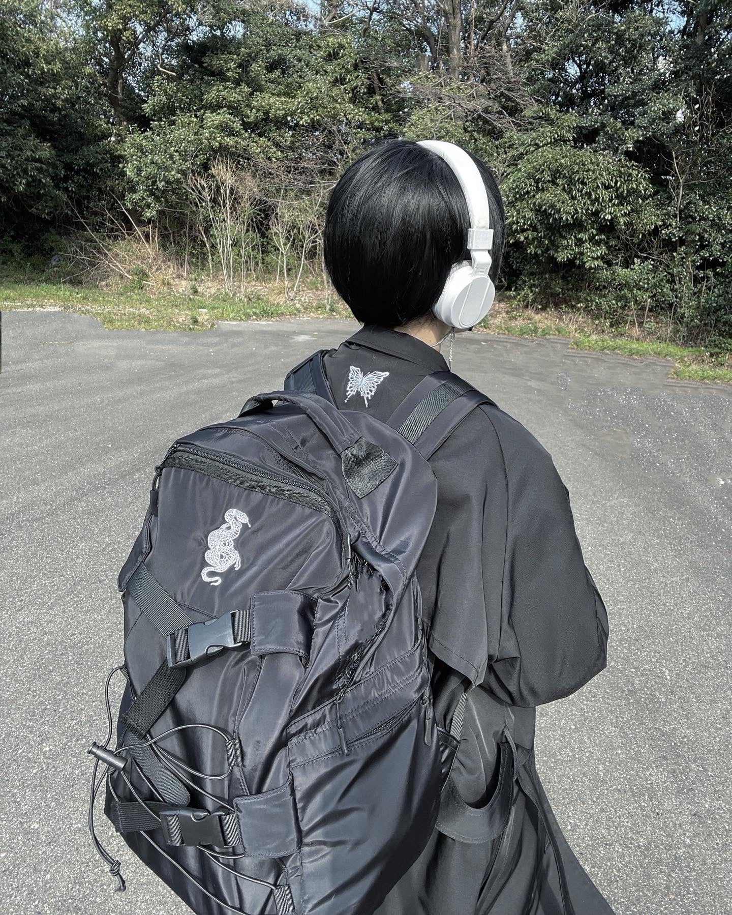 gibous snake rucksack