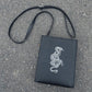 【再販】gibous fake leather square bag